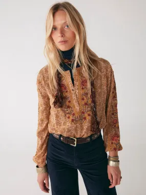 Manuela Blouse - Bikaner Moutard