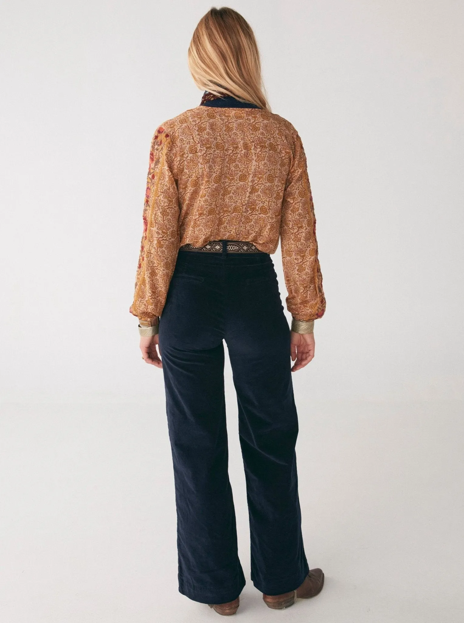 Manuela Blouse - Bikaner Moutard