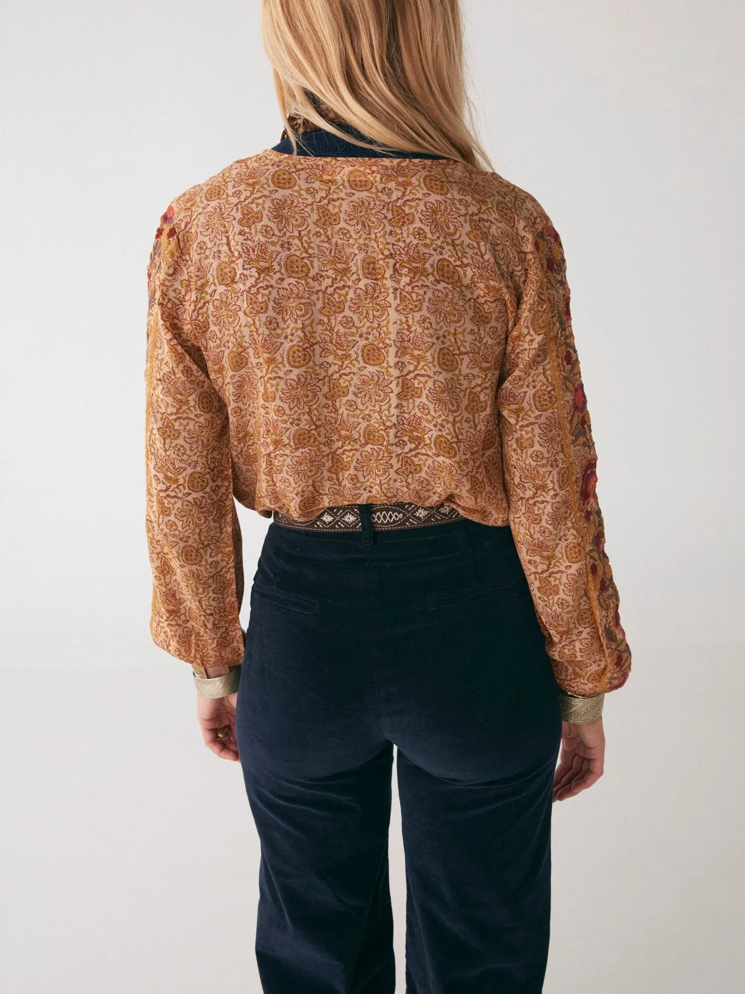 Manuela Blouse - Bikaner Moutard