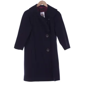 Marc Jacobs Wool Navy Long Sleeved Coat UK Size 10.