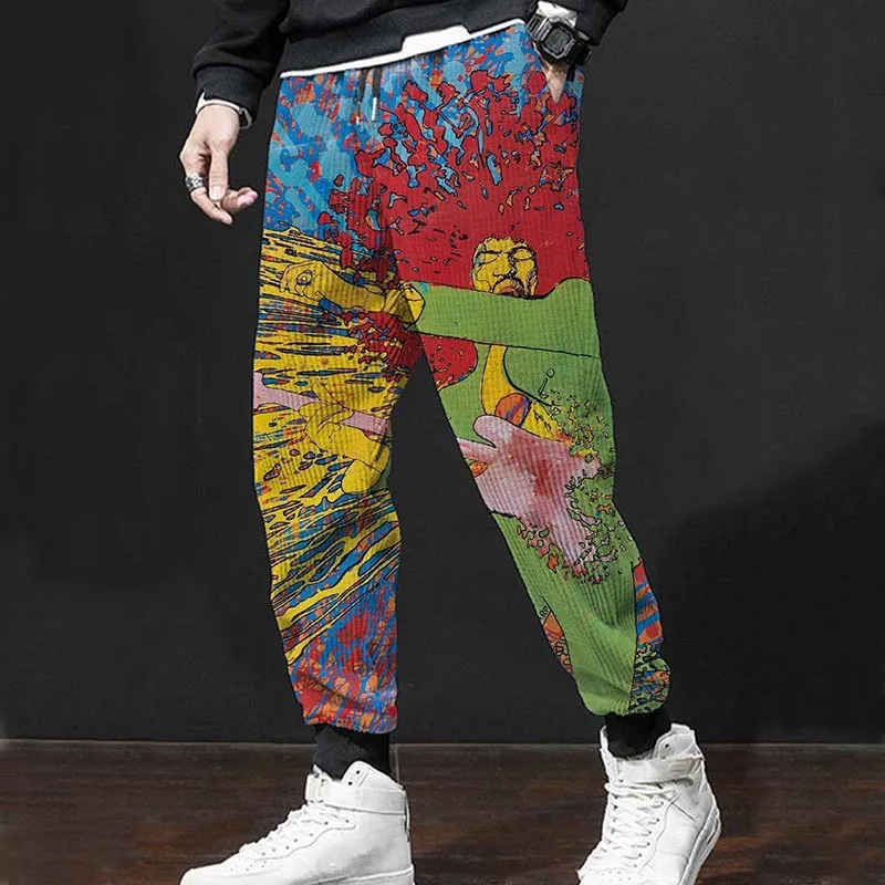 Men's Casual Digital 3D Print Pants