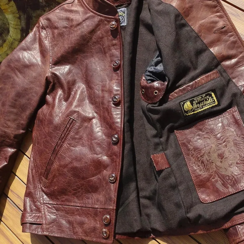 Men's Cossack Leather Jacket