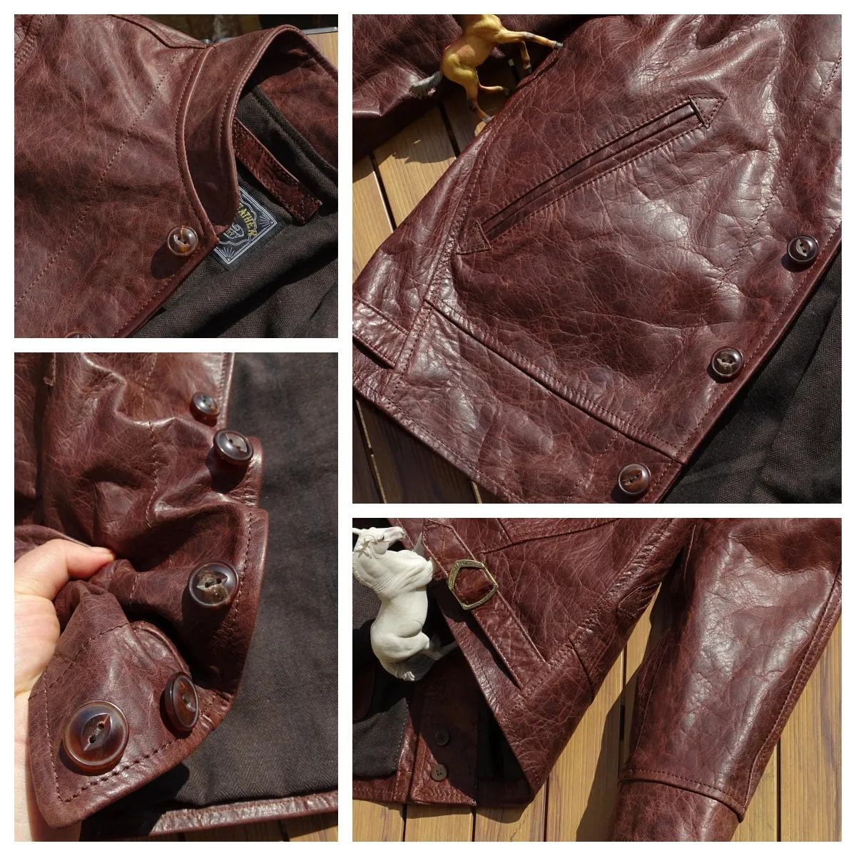 Men's Cossack Leather Jacket