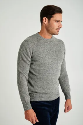 Men's machine washable crew neck sweater