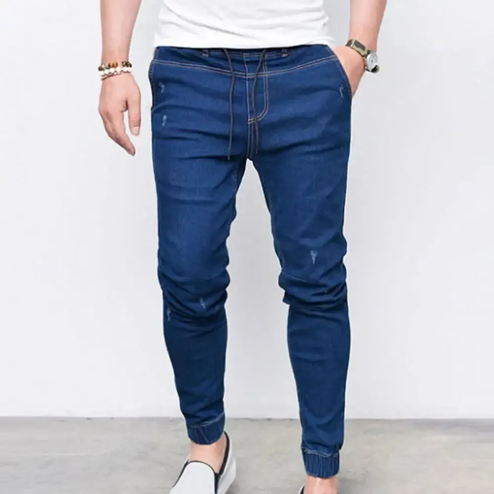 Men's Skinny Denim Joggers