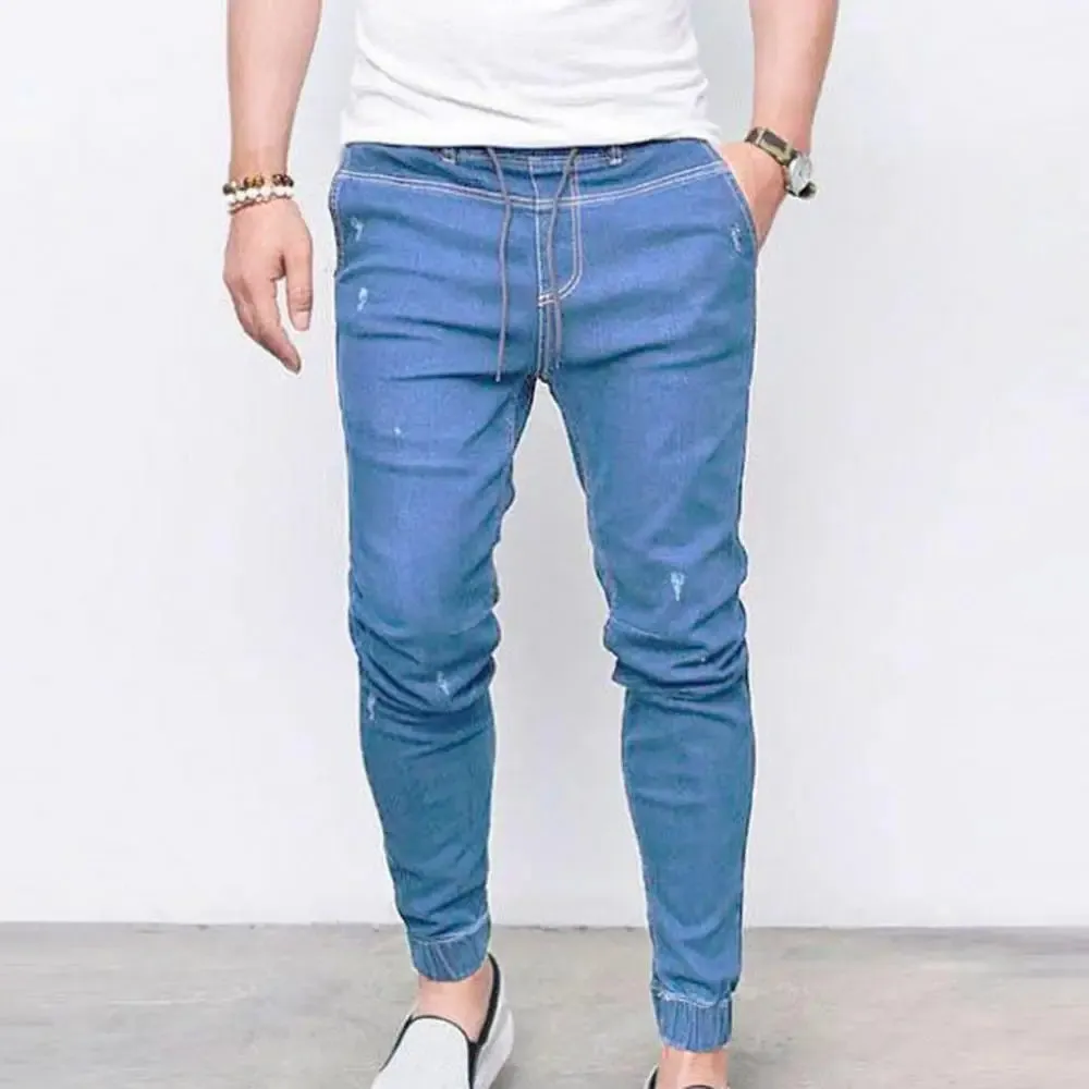 Men's Skinny Denim Joggers