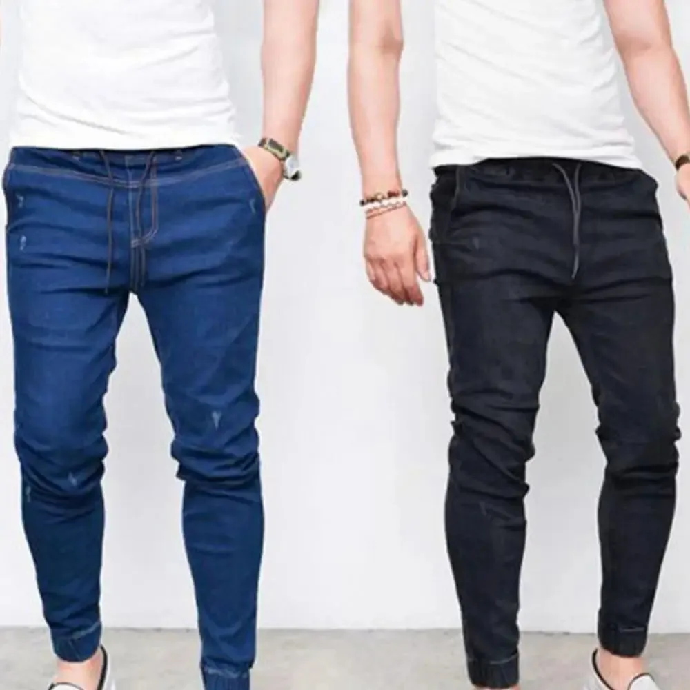 Men's Skinny Denim Joggers