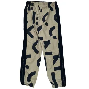 Men's Tech Pattern Joggers Beige Size S