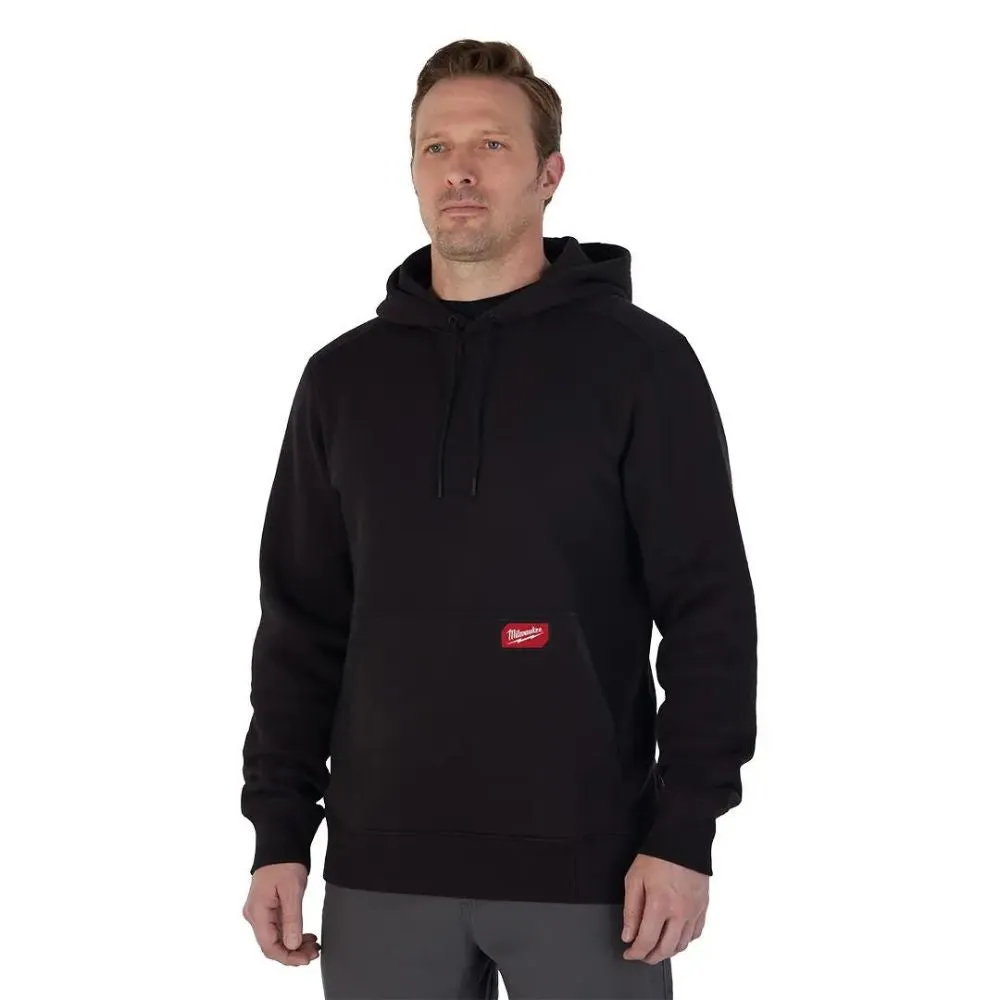 Milwaukee 351B-2X Midweight Pullover Hoodie Black 2X