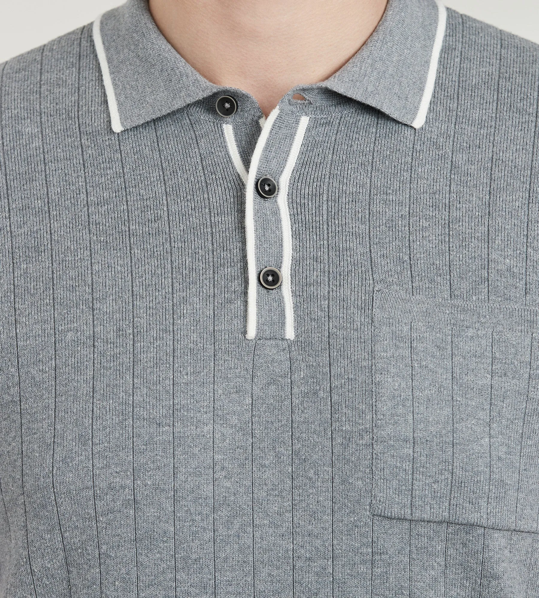 Modern Fit Short Sleeve Sweater Knit Polo