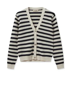 MOS MOSH | Kisana Stripe Knit Cardigan 158890