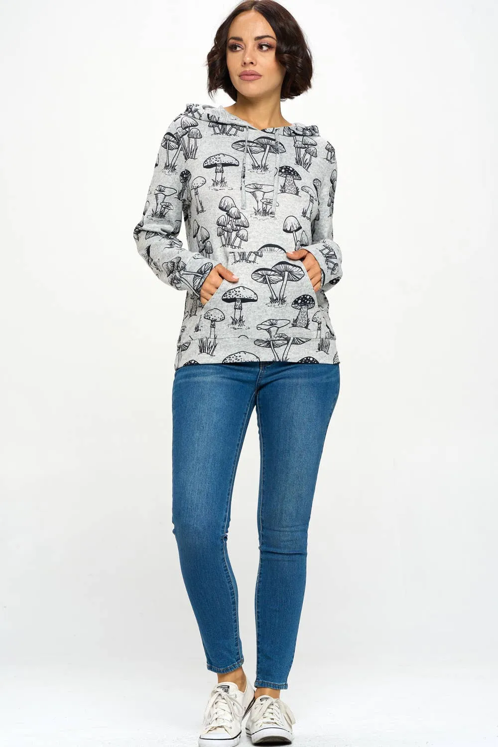 Mushroom Pullover Hoodie