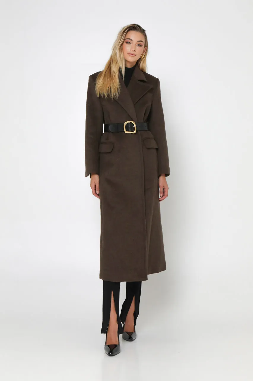 Oliver Coat | Choc