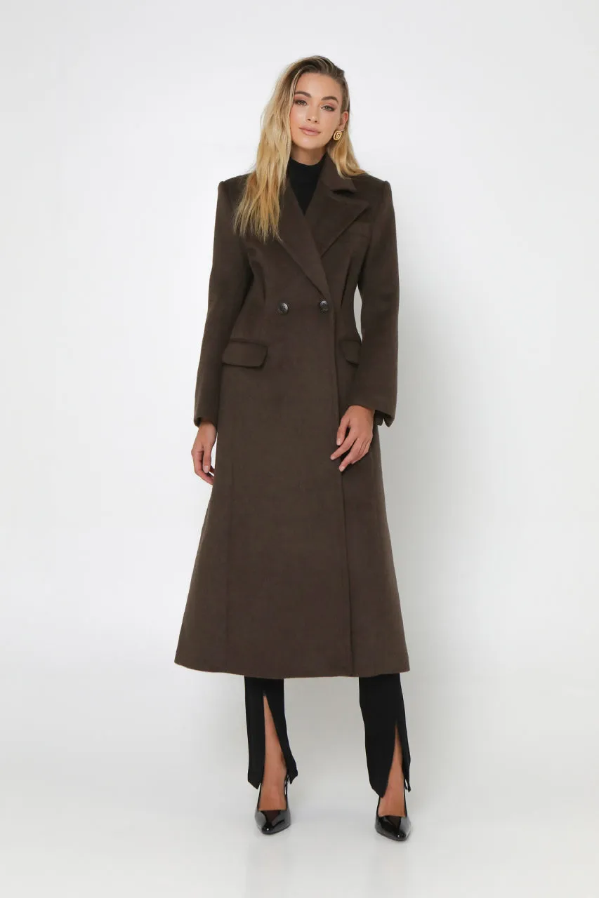 Oliver Coat | Choc