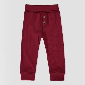 Perry leggings in burgundy