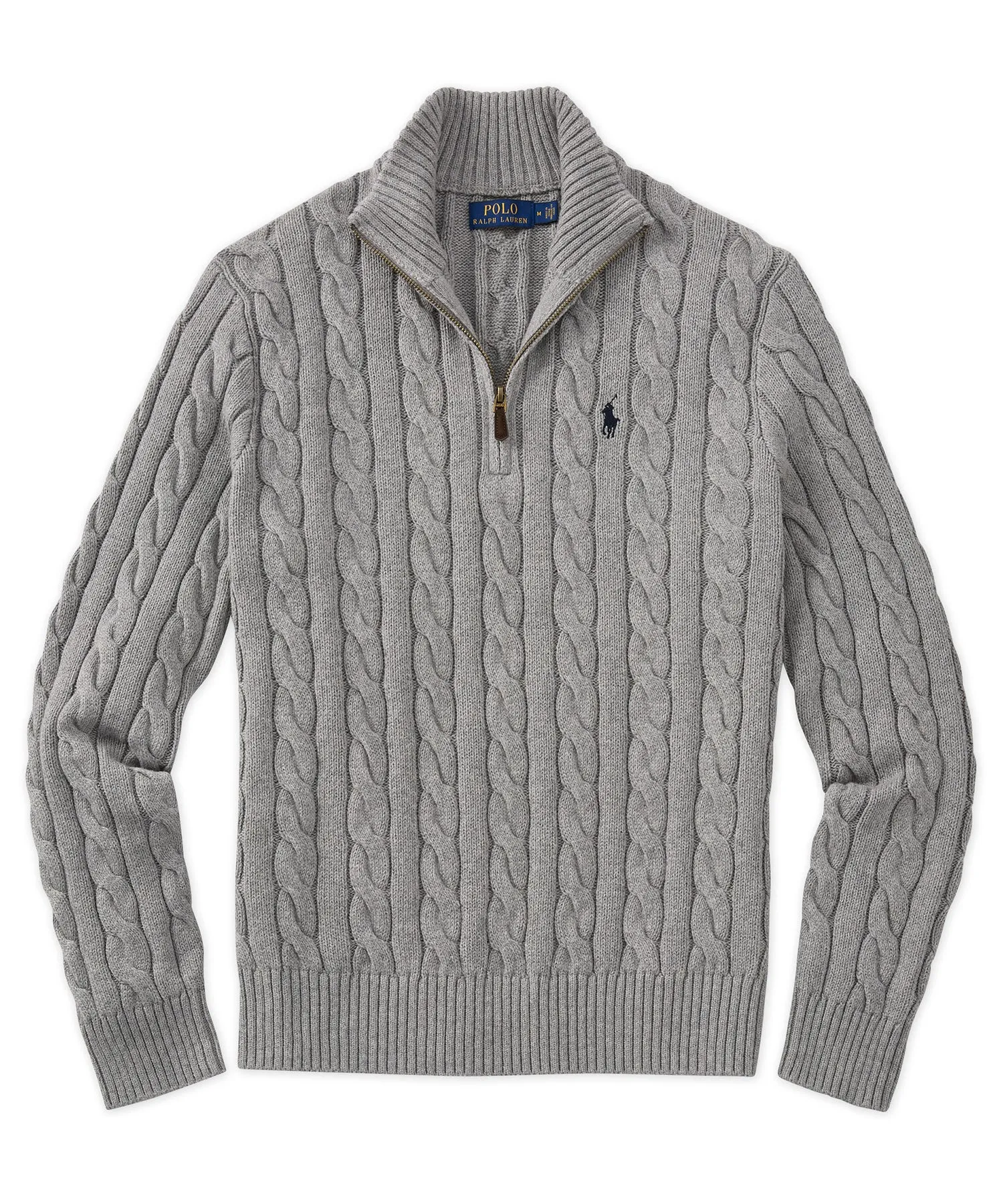 Polo Ralph Lauren Long-Sleeve Cotton Cable Sweater