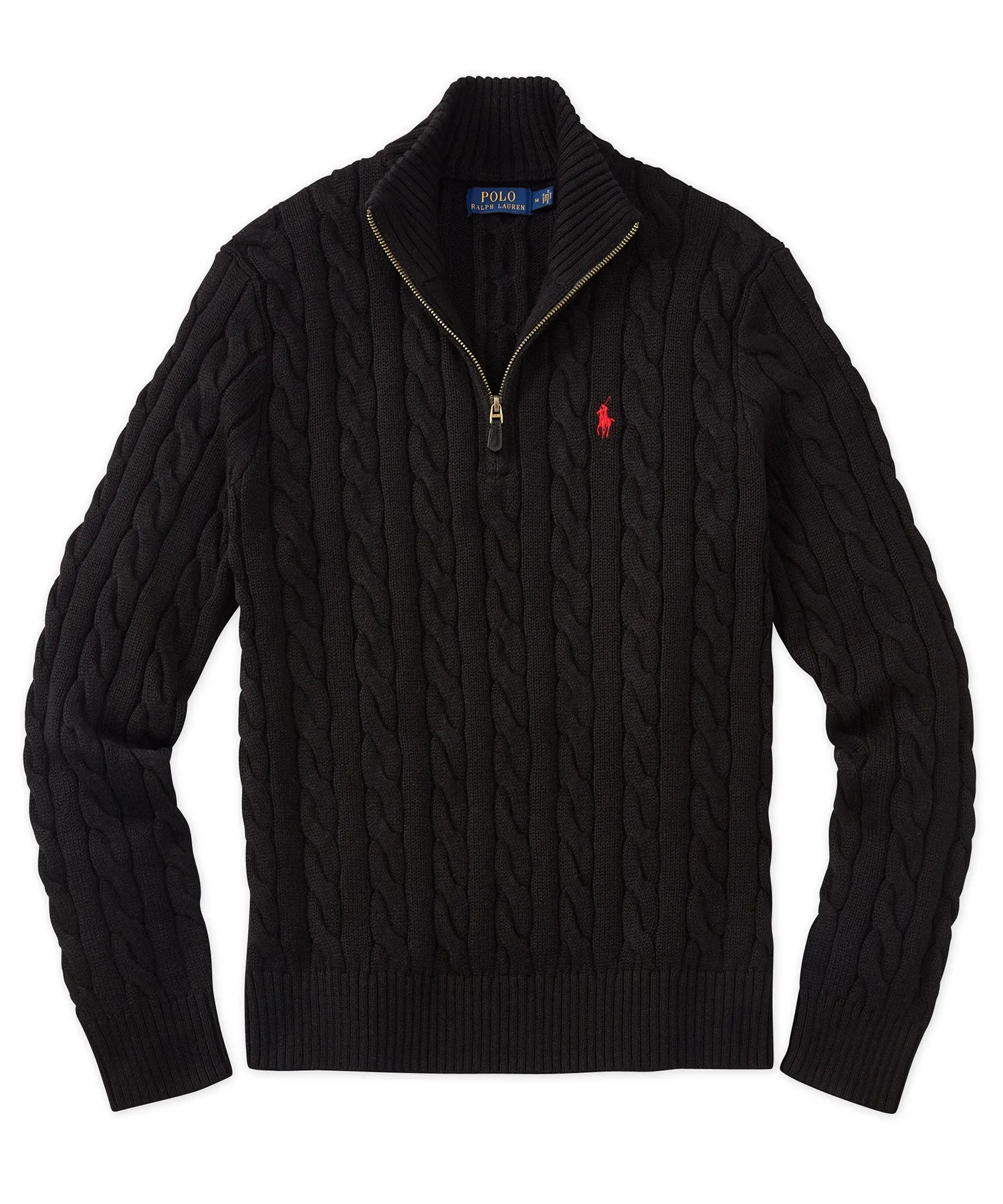 Polo Ralph Lauren Long-Sleeve Cotton Cable Sweater