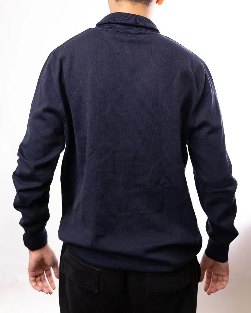 Polo Ralph Lauren Mock Neck Sweater - Dark Blue