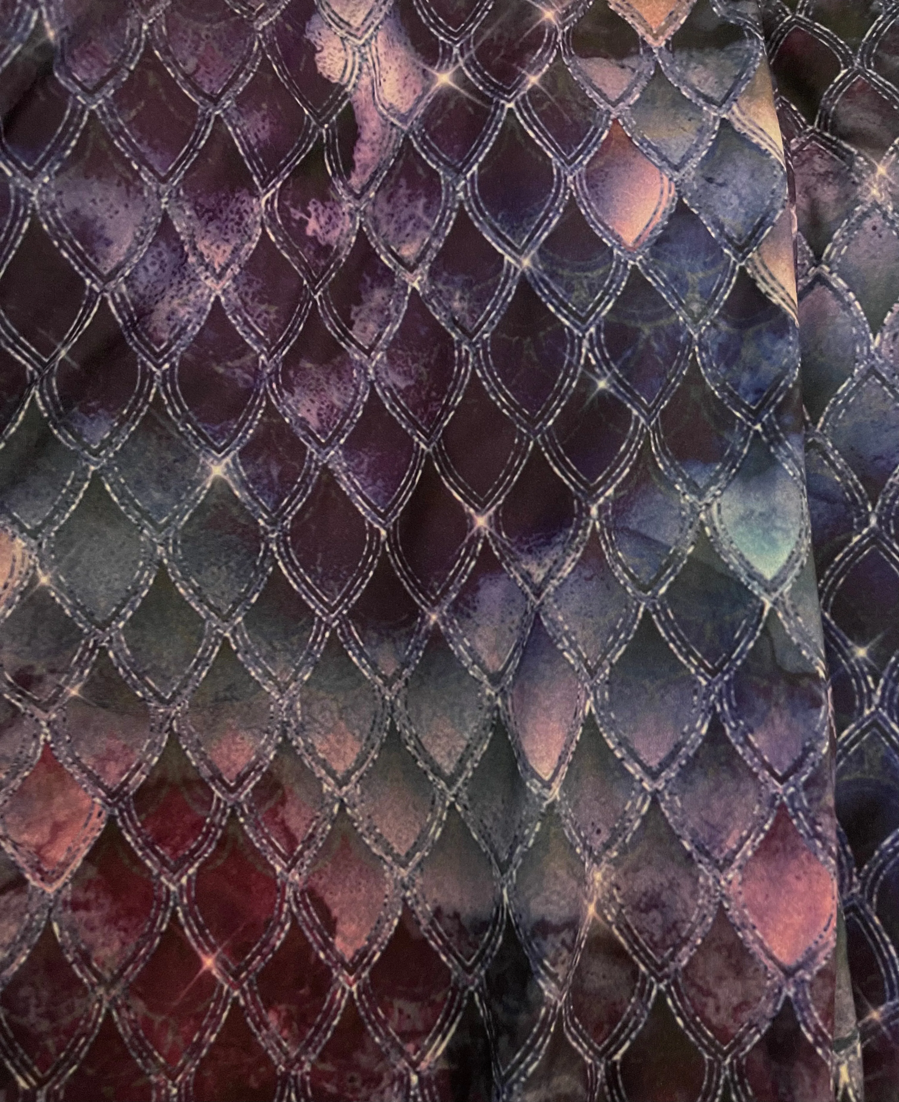 Purple dragonscales leggings