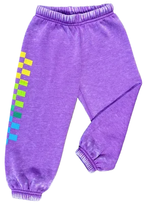 Rainbow checker Nevermind Sweatpants