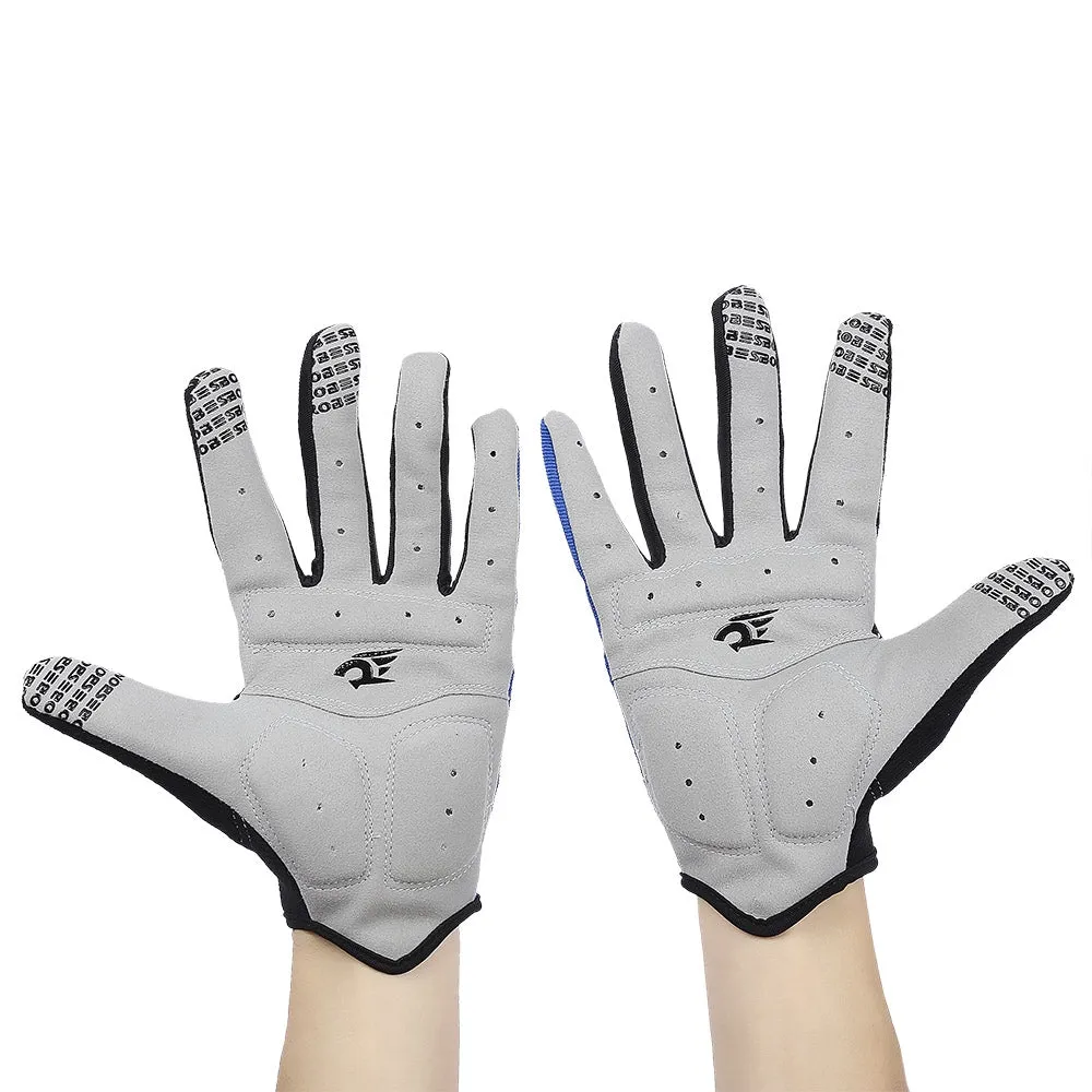 Robesbon Paired Unisex Sport Motocross Cycling Full Finger Gloves