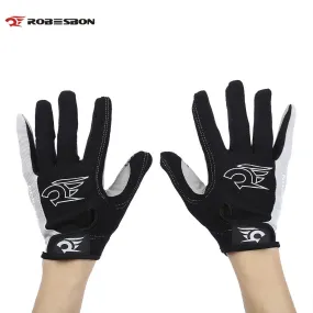 Robesbon Paired Unisex Sport Motocross Cycling Full Finger Gloves