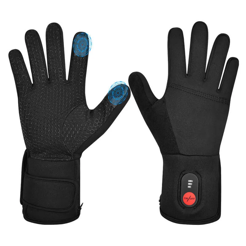 Savior Thin Heated Gloves Liners For Men And Women | Light Weight Heated Gloves For Winter Sport