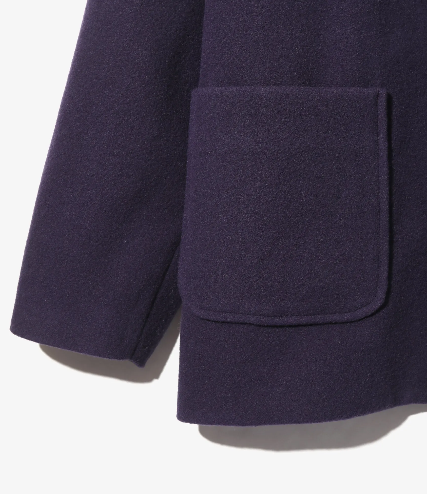 SN Coverall – Eggplant Wool Moleskin