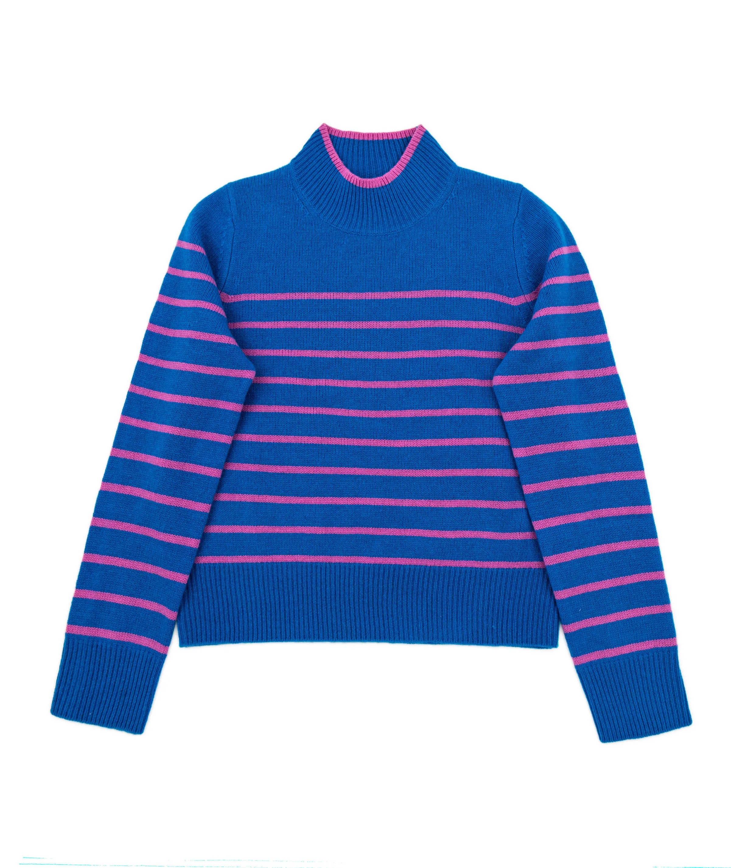 Tami Blue Striped Sweater Women