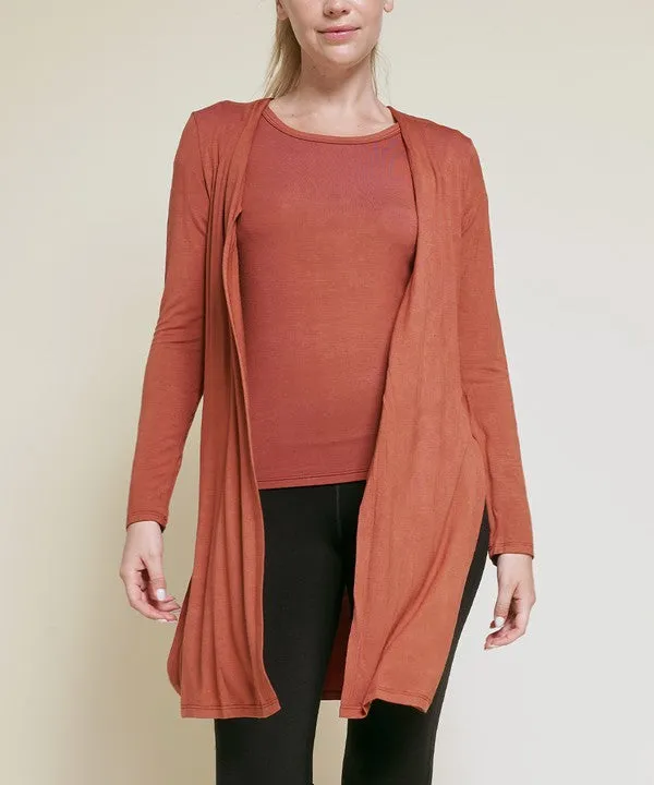 TEEK - BAMBOO LONG CARDIGAN