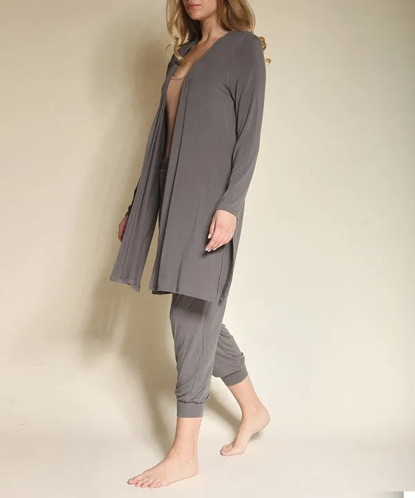 TEEK - BAMBOO LONG CARDIGAN