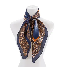 TEEK - LEOPARD PRINT SILK FASHION SCARF