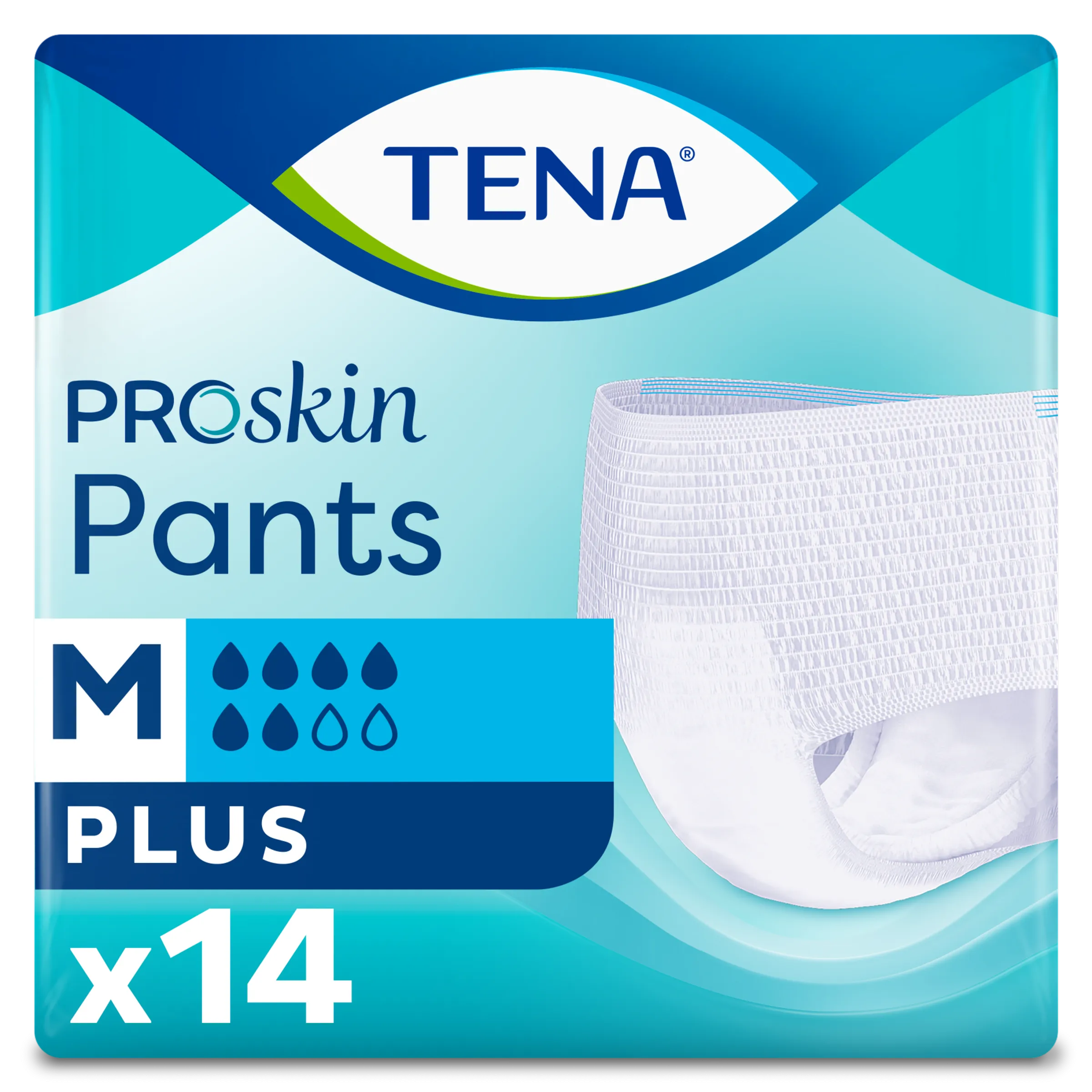 TENA ProSkin Pants Plus Medium 14 - Absorberend ondergoed voor urineverlies, dag en nacht