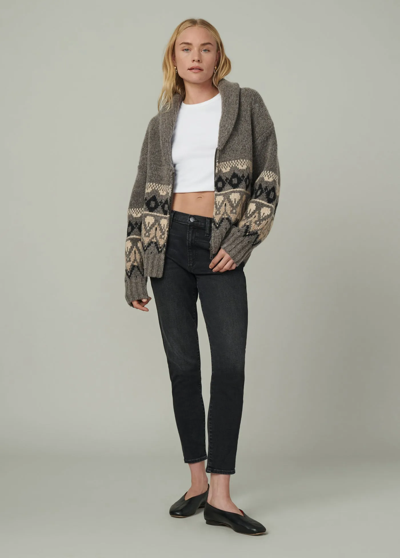 THE INGA FAIRISLE CARDIGAN