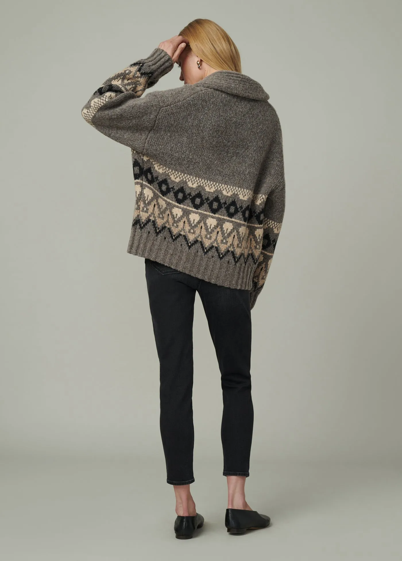 THE INGA FAIRISLE CARDIGAN