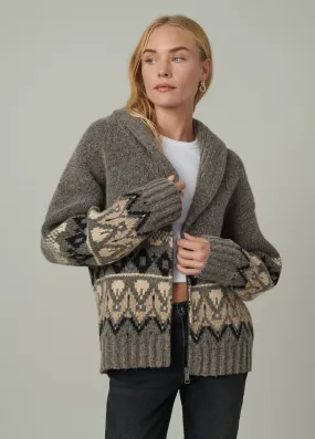 THE INGA FAIRISLE CARDIGAN