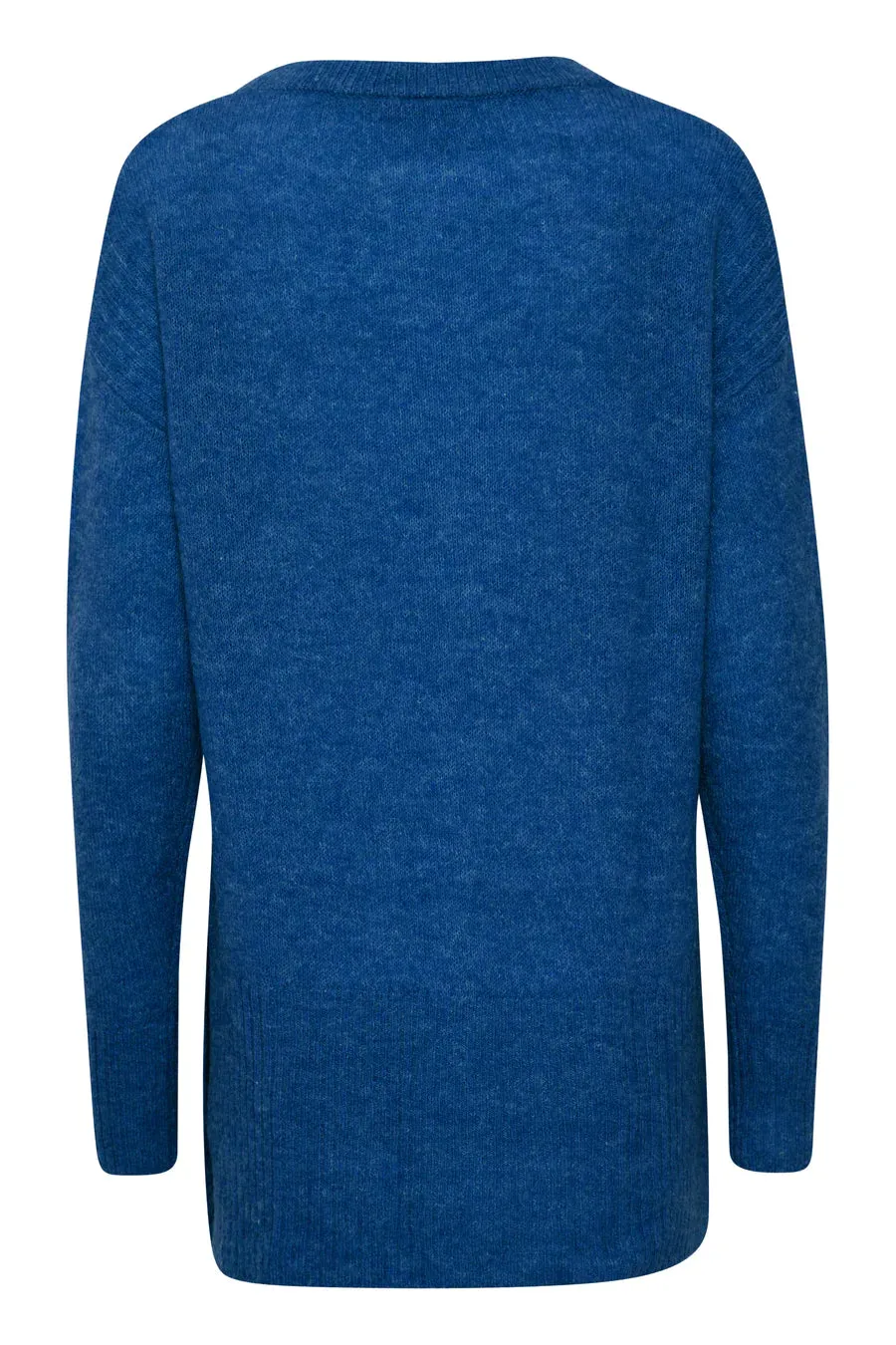 The Kamara Long Sweater - Marine Blue