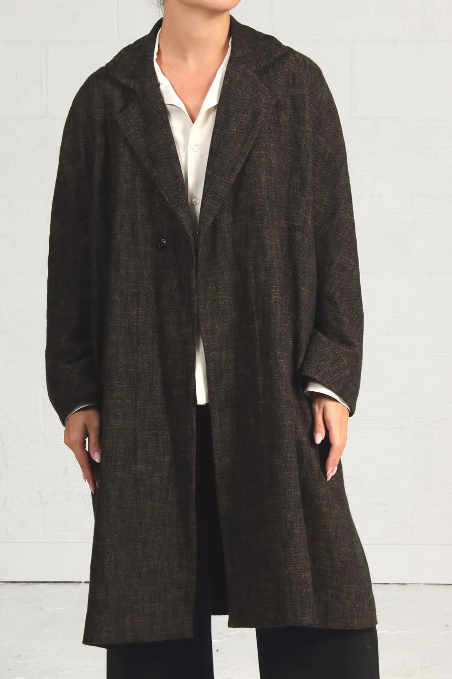 Tumbled Suiting Errant Coat