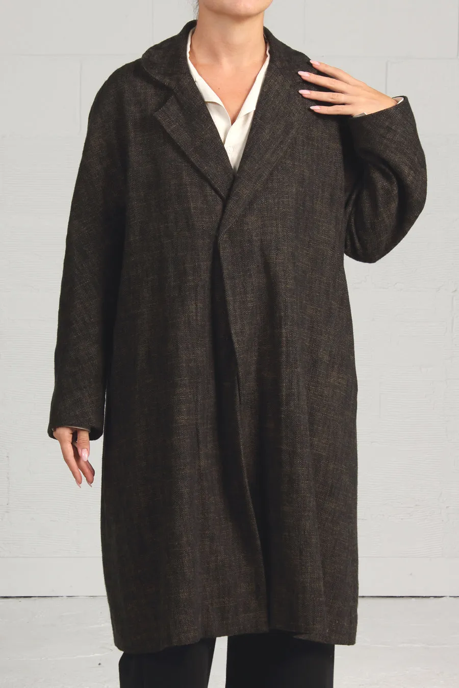 Tumbled Suiting Errant Coat