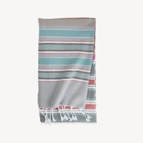 Turkish Towel : Patio Stripe in Shadow