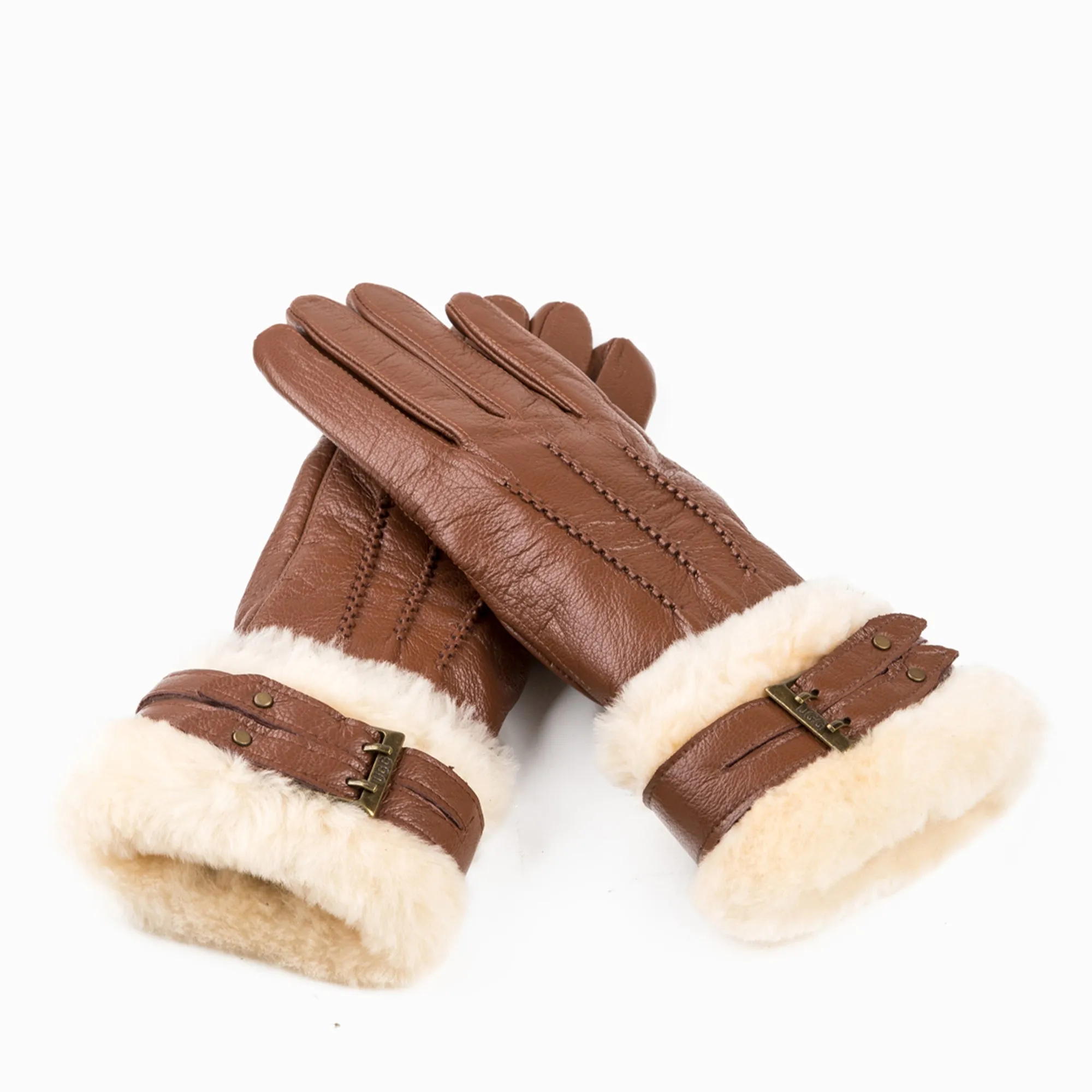 UGG Premium Lambskin Cuff Gloves