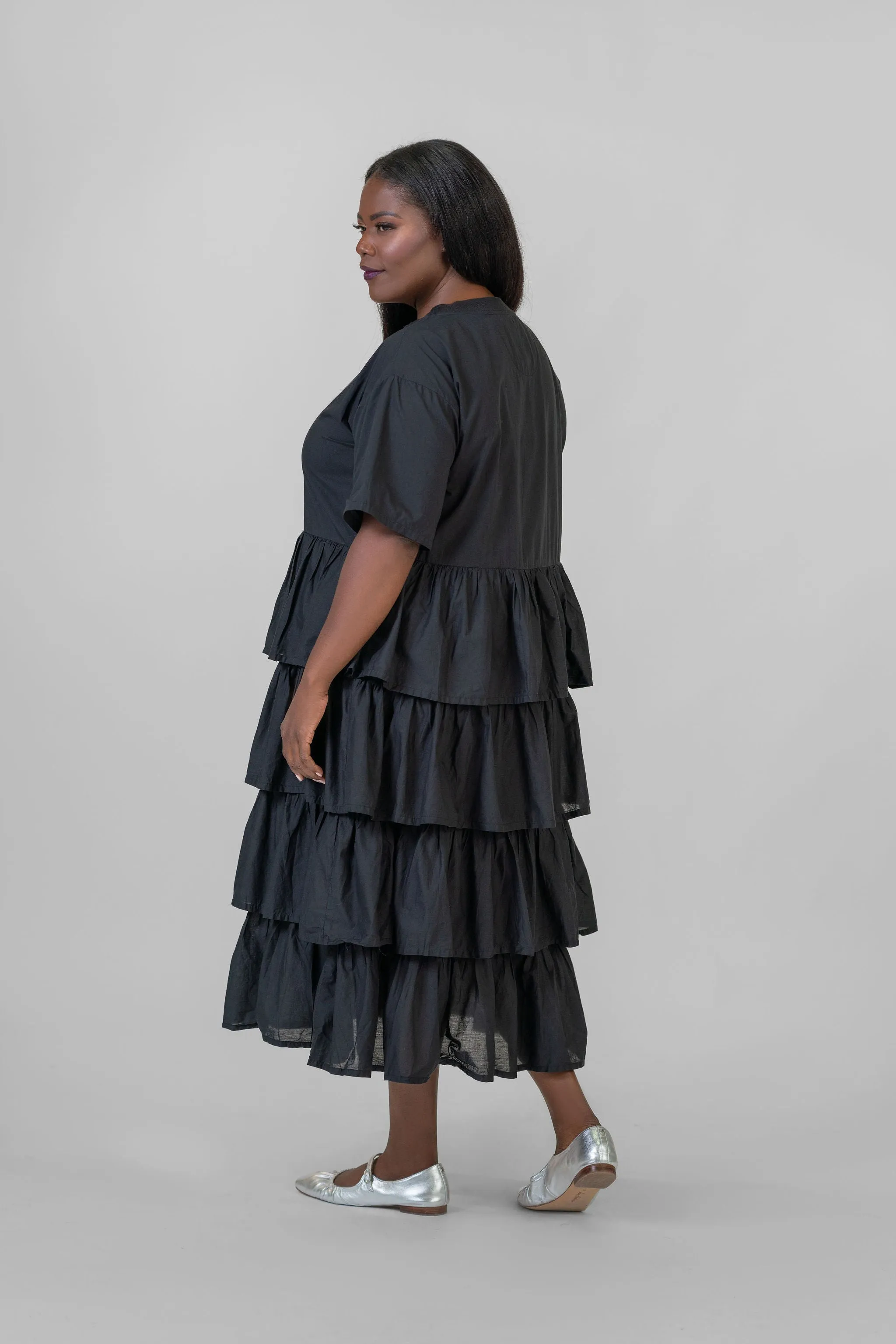 VELLUM VOILE DRESS