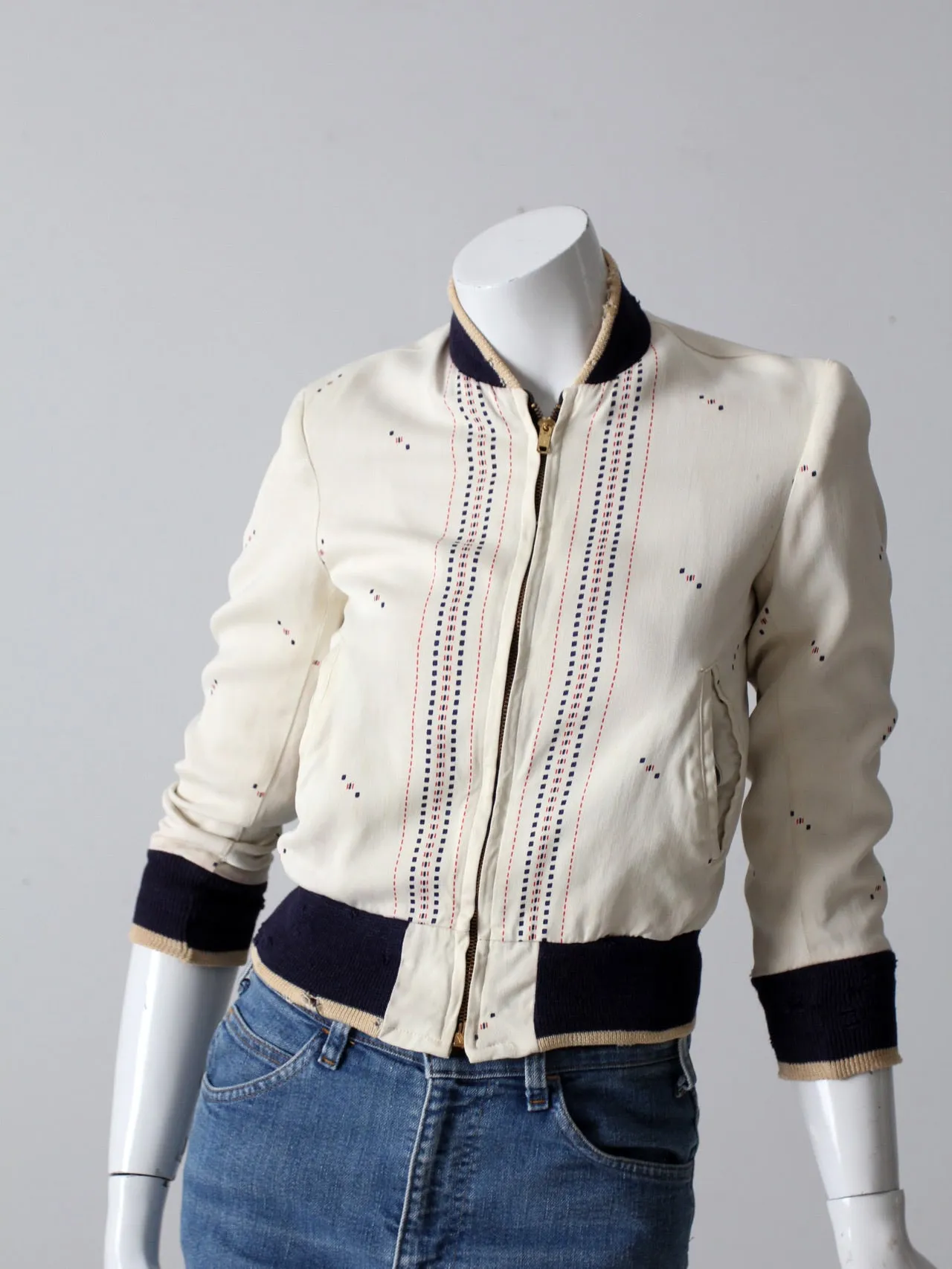 vintage 50s sportswear jacket by Cranbrook Jr