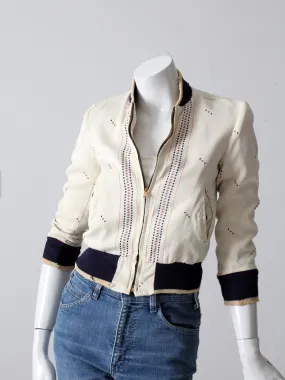 vintage 50s sportswear jacket by Cranbrook Jr