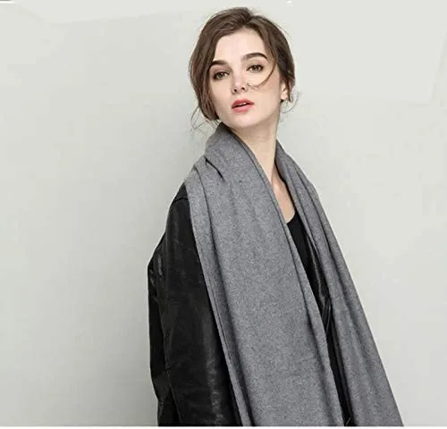 Winter Cashmere Wool Scarf Pashmina Shawl Wrap for Women