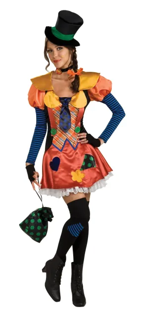 Women's Costume - Hobo Clown Womens