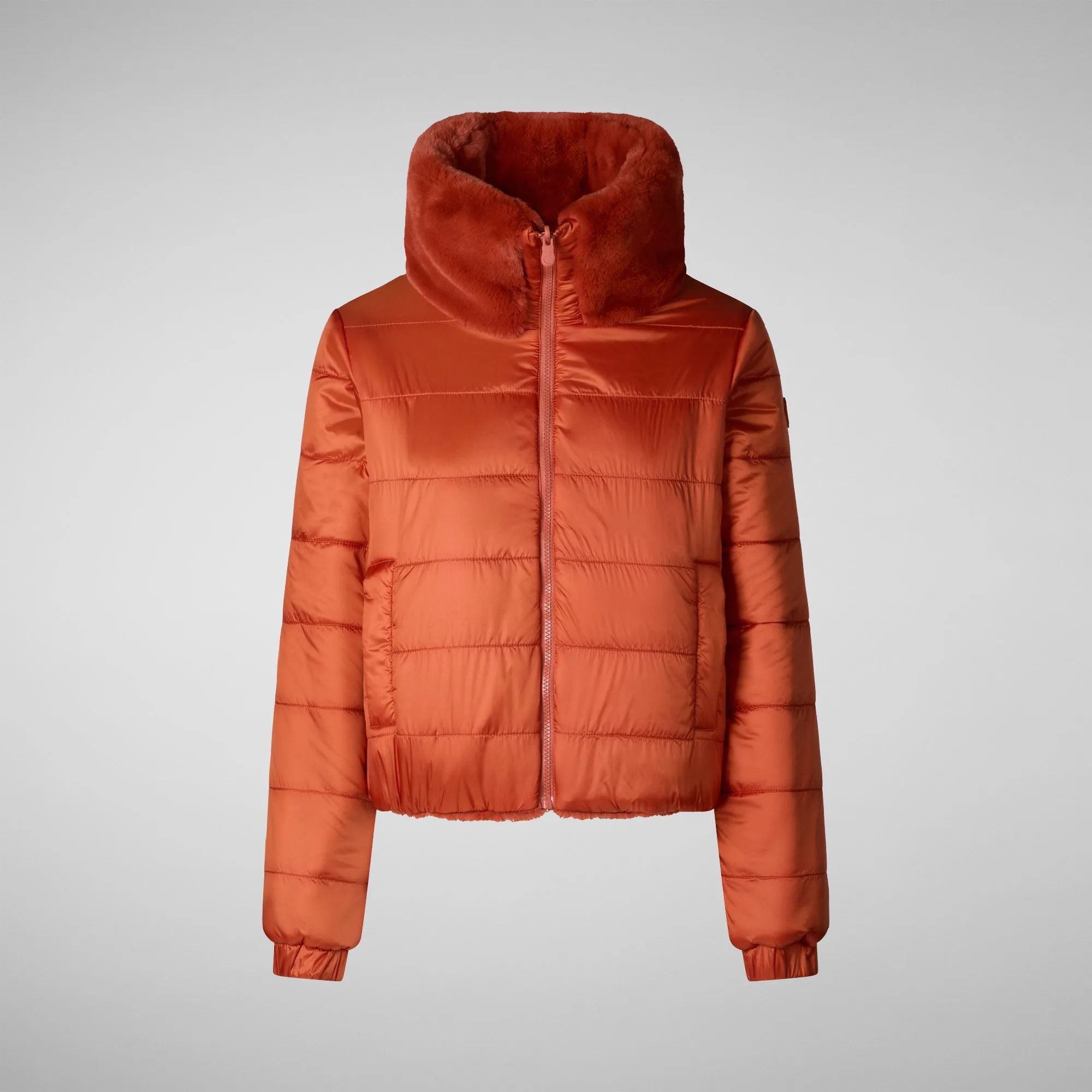 Women's jacket kina in maple orange