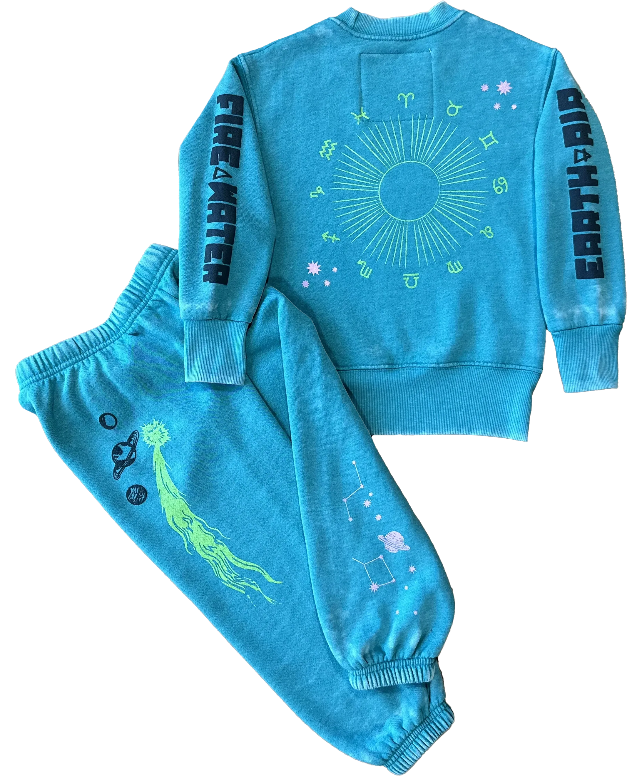 Zodiac Puff Paint Sweatpants